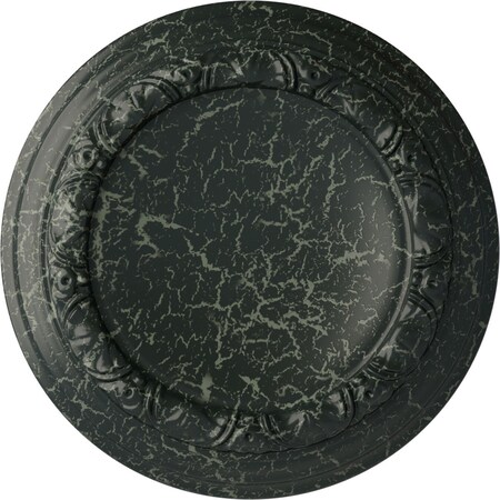 Ekena Millwork Carlsbad Ceiling Medallion (Fits Canopies up to 7 7/8"), 12 1/2"OD x 1 1/2"P, Painted Turtle Crackle CM12CAPTC